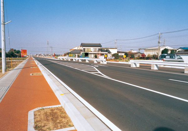 除ヶ町地内板東橋石山線整備