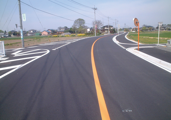 三和町地内道路改良工事